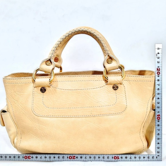 Celine Beige Tote Bag - Picture 2 of 9